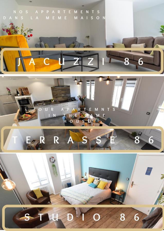 Terrasse 86 - Terrasse & Climatisation - 4-6 Personnes - Bnb 에페르네이 외부 사진