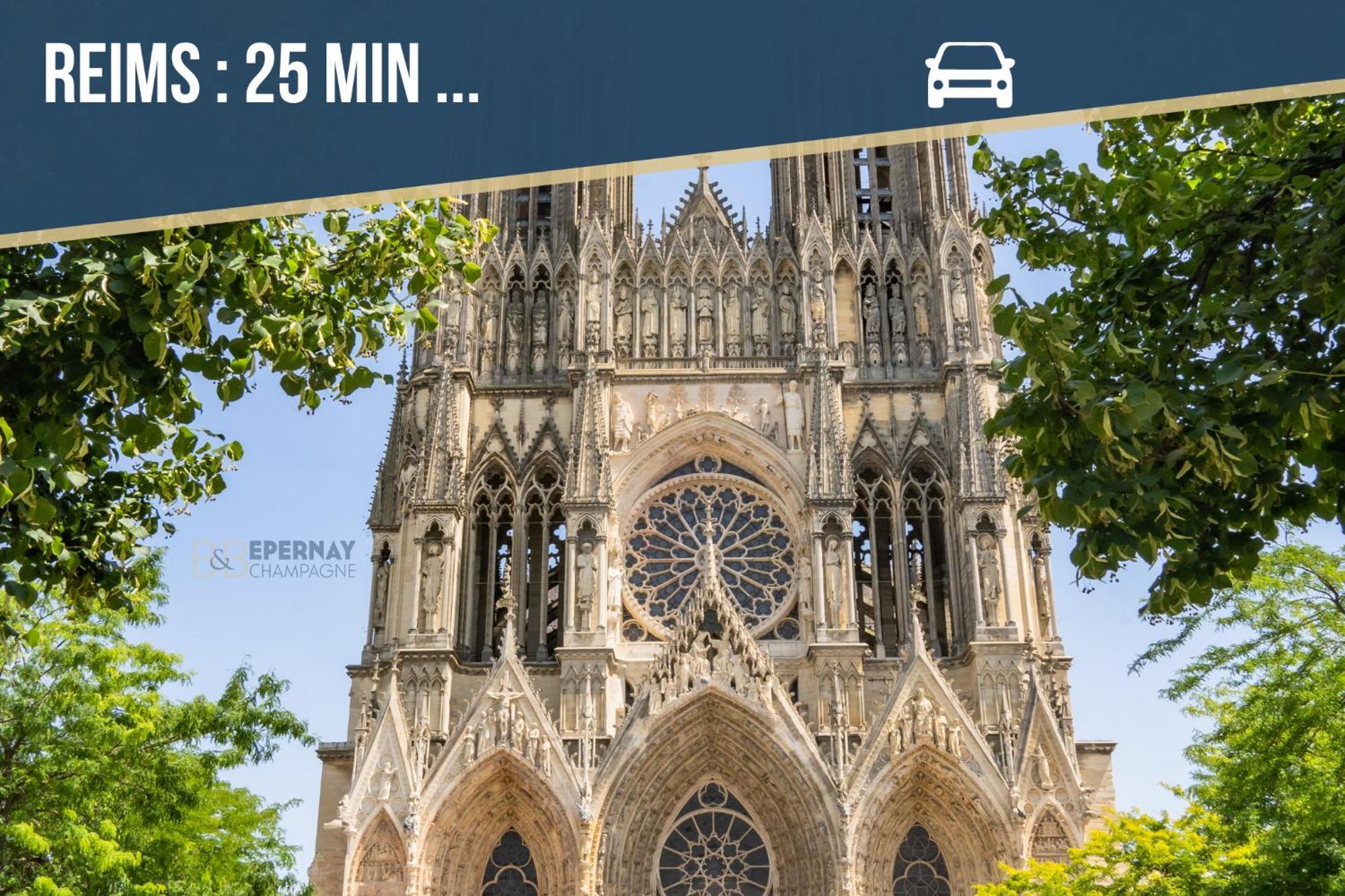 Terrasse 86 - Terrasse & Climatisation - 4-6 Personnes - Bnb 에페르네이 외부 사진